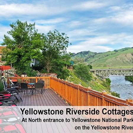 Yellowstone Riverside Cottages Гардинър Екстериор снимка